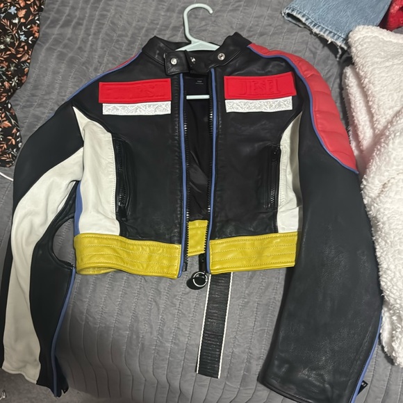 Diesel Jackets & Blazers - Brand new diesel cropped leather jacket size xs